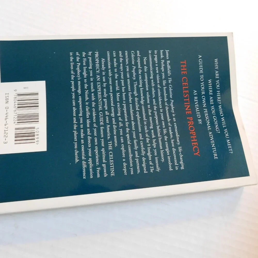 The Celestine Prophecy an Experiential Guide by James Redfield Book